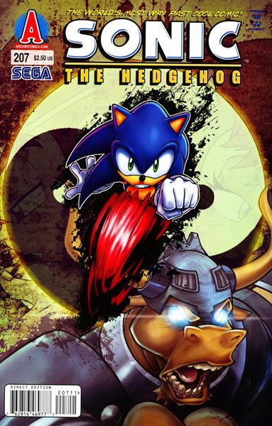 Sonic the Hedgehog, Vol. 2 Blackout |  Issue#207 | Year:2009 | Series: Sonic The Hedgehog | Pub: Archie Comic Publications |