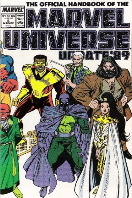 The Official Handbook of the Marvel Universe: Update '89 Prowler to Serpent Society |  Issue#6 | Year:1989 | Series: Official Handbook of the Marvel Universe | Pub: Marvel Comics |