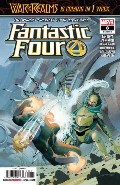 Fantastic Four, Vol. 6 Herald of Doom |  Issue#8A | Year:2019 | Series: Fantastic Four | Pub: Marvel Comics | Esad Ribić Regular