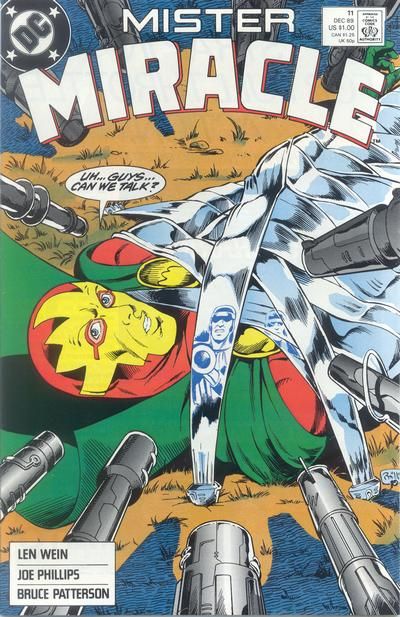 Mister Miracle, Vol. 2 What? And Give Up Show Business? |  Issue#11A | Year:1989 | Series: Mister Miracle | Pub: DC Comics | Direct Edition