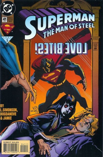 Superman: The Man of Steel Blood Ties |  Issue#41A | Year:1994 | Series: Superman | Pub: DC Comics | Direct Edition