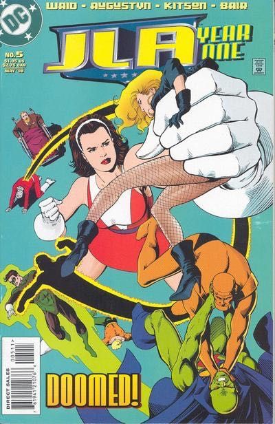 JLA: Year One A League Divided |  Issue#5 | Year:1998 | Series: JLA | Pub: DC Comics | Barry Kitson Regular Cover