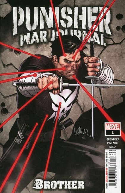 Punisher War Journal: Brother Brother |  Issue#1A | Year:2022 | Series:  | Pub: Marvel Comics | Regular Leinil Francis Yu Cover