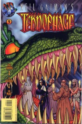 Teknophage Heart Of The Beast |  Issue#9 | Year:1996 | Series:  | Pub: Tekno Comix |