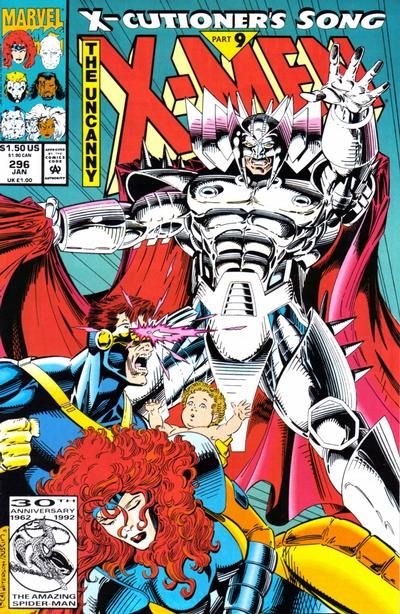 Uncanny X-Men, Vol. 1 X-Cutioner's Song - Part 9: Crescendo |  Issue#296A | Year:1992 | Series: X-Men | Pub: Marvel Comics | Direct Edition