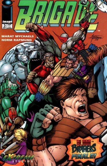 Brigade, Vol. 2 Blood Brothers: Finale |  Issue#3A | Year:1993 | Series:  | Pub: Image Comics | Direct Edition