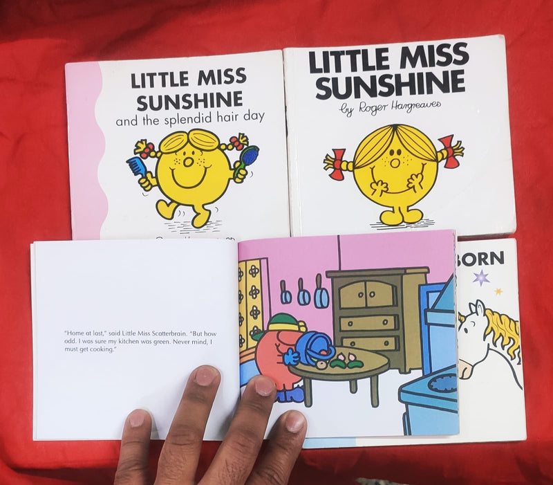 Little Miss Sunshine And The Splendid Hair Day 4 book set | Book Set | For 3-5 Years Old | Paperback | SKU: 2405_101_A107