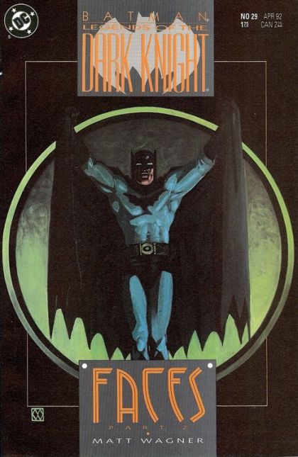 Batman: Legends of the Dark Knight Faces, Part 2 |  Issue#29A | Year:1992 | Series:  | Pub: DC Comics | Direct Edition