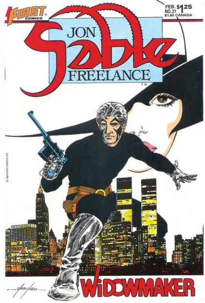 Jon Sable, Freelance Widowmaker |  Issue#21 | Year:1985 | Series: Jon Sable | Pub: First Comics |