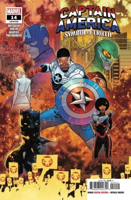 Captain America: Symbol of Truth, Vol. 1 Flight |  Issue#14A | Year:2023 | Series:  | Pub: Marvel Comics | R.B. Silva Regular