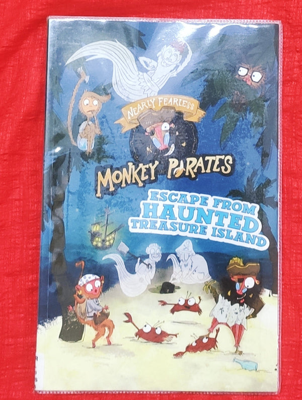 Escape from haunted treasure island | Story Book with Big Pictures and Little Text | For 3-5 Years Old | Paperback | SKU: 2405_101_A103