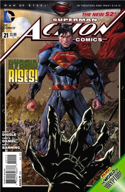 Action Comics, Vol. 2 Hybrid, Part 3: More Than Human |  Issue#21A | Year:2013 | Series: Superman | Pub: DC Comics | Direct Edition