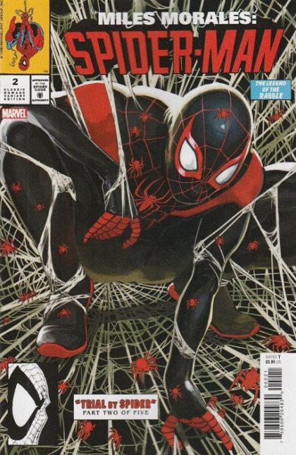 Miles Morales: Spider-Man, Vol. 2 Trial by Spider |  Issue#2B | Year:2023 | Series:  | Pub: Marvel Comics | Stephanie Hans Classic Homage Variant