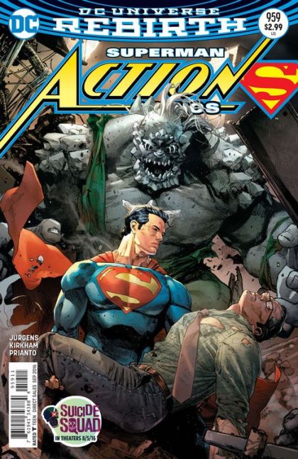 Action Comics, Vol. 3 Path of Doom, Part Three |  Issue#959A | Year:2016 | Series: Superman | Pub: DC Comics | Clay Mann Regular