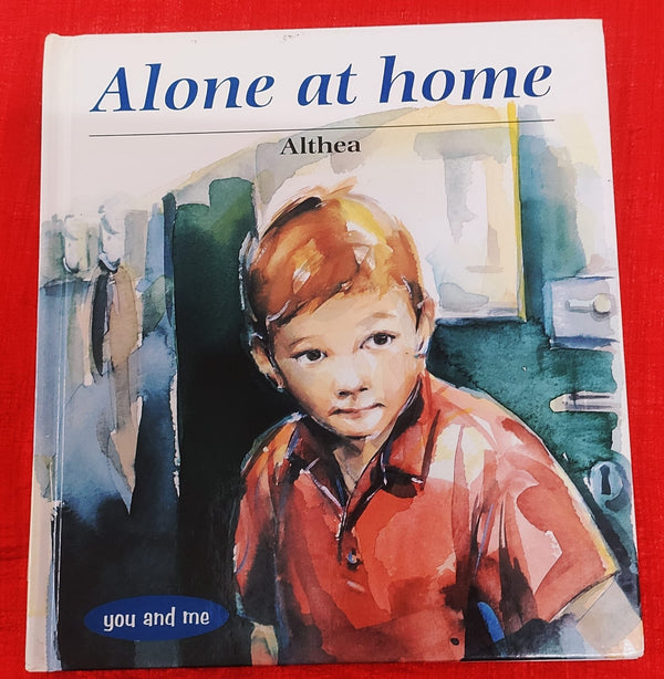 Alone at home | Story Book with Big Pictures and Little Text | For 3-5 Years Old | Hardcover | SKU: 2405_101_A103