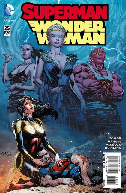 Superman / Wonder Woman A God Somewhere |  Issue#25A | Year:2016 | Series:  | Pub: DC Comics | Ed Benes Regular Cover