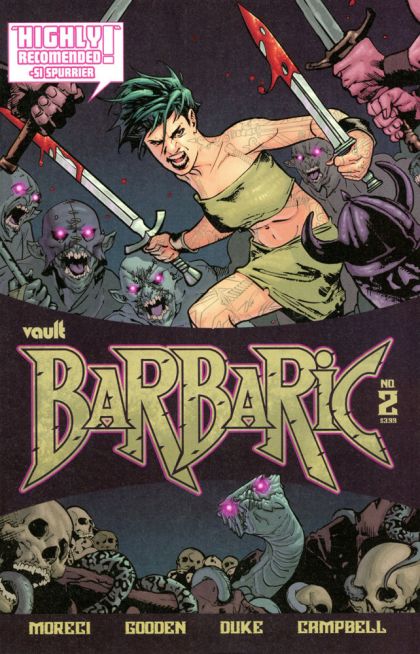 Barbaric  |  Issue#2A | Year:2021 | Series:  | Pub: Vault Comics | Regular Nathan Gooden Cover