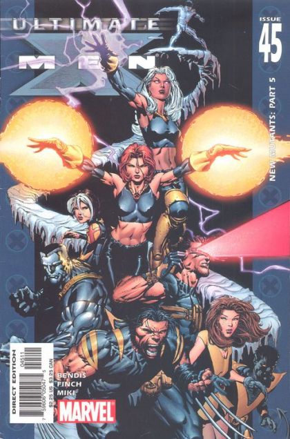 Ultimate X-Men, Vol. 1 New Mutants, Part 6 |  Issue#45A | Year:2004 | Series: X-Men | Pub: Marvel Comics | Direct Edition