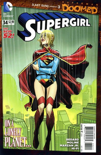 Supergirl, Vol. 6 Superman Doomed - [Last Son], Chapter Three |  Issue#34A | Year:2014 | Series: Supergirl | Pub: DC Comics | Direct Edition