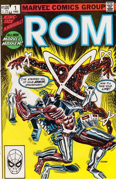 Rom, Vol. 1 Annual (Marvel) It Came From Beyond The Stars! / Traitor! |  Issue#1A | Year:1982 | Series:  | Pub: Marvel Comics | Direct Edition