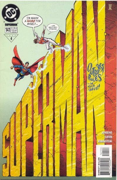 Superman, Vol. 2 Introducing Outburst |  Issue#141A | Year:1998 | Series: Superman | Pub: DC Comics | Direct Edition