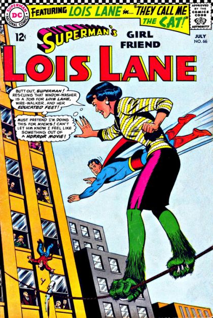 Superman's Girl Friend Lois Lane The Call Me the Cat / Lois Lane, Witch-Doctor |  Issue#66 | Year:1966 | Series: Superman | Pub: DC Comics |