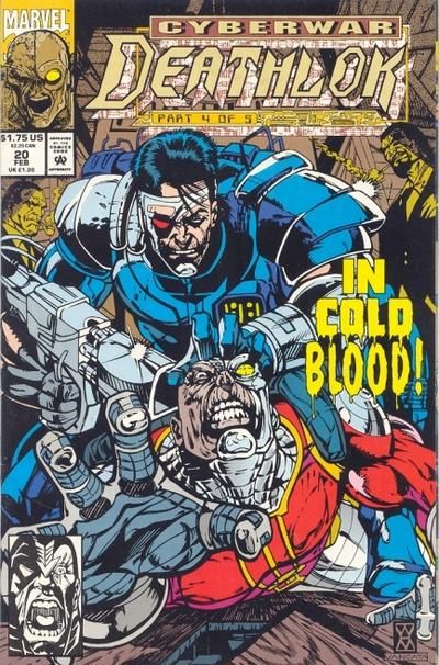 Deathlok, Vol. 2 Cyberwar, Part 4: The Killing Stroke |  Issue#20A | Year:1993 | Series: Deathlok | Pub: Marvel Comics | Direct Edition