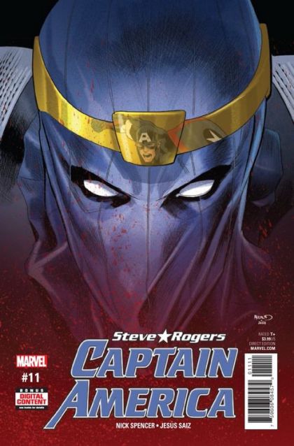 Captain America: Steve Rogers  |  Issue#11A | Year:2017 | Series:  | Pub: Marvel Comics | Regular Paul Renaud Cover