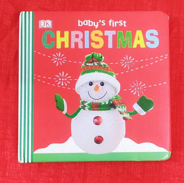 Baby's First Christmas | One Line Story  Book | For 0-2 Years Old | Board Book | SKU: 2405_101_A102