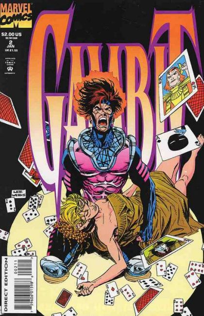 Gambit, Vol. 1 Honor Amongst Thieves |  Issue#2A | Year:1993 | Series: Gambit | Pub: Marvel Comics | Direct Edition