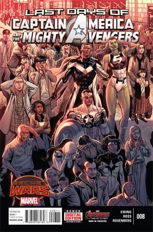 Captain America & The Mighty Avengers Last Days, Bad News to Worse News |  Issue#8 | Year:2015 | Series: Avengers | Pub: Marvel Comics |