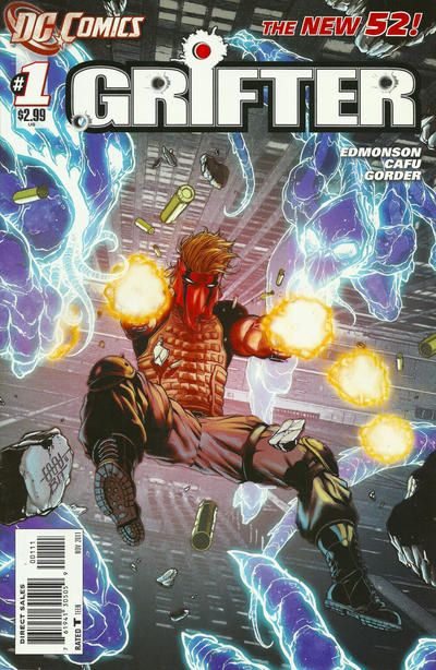 Grifter, Vol. 3 17 Minutes |  Issue#1A | Year:2011 | Series: Grifter | Pub: DC Comics | Cafu Regular Cover