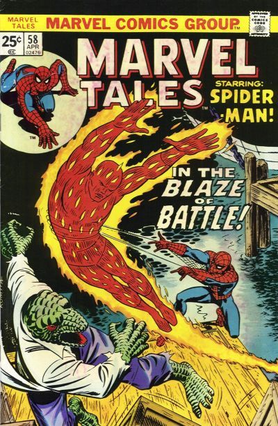 Marvel Tales, Vol. 2  |  Issue#58 | Year:1975 | Series: Spider-Man | Pub: Marvel Comics |