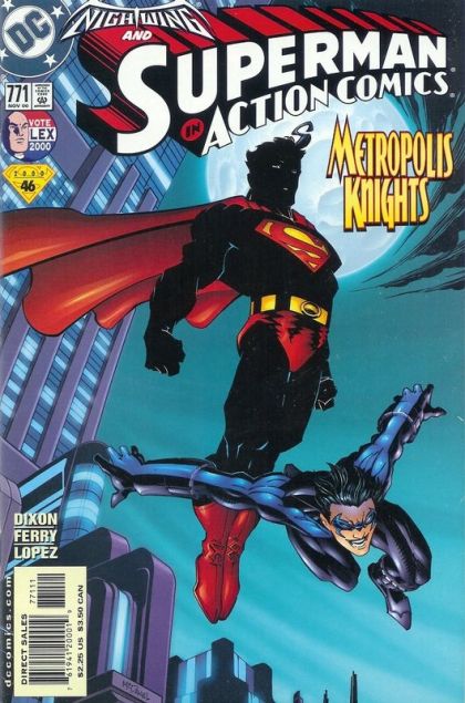 Action Comics, Vol. 1 The Out Of Towner |  Issue#771A | Year:2000 | Series:  | Pub: DC Comics | Direct Edition