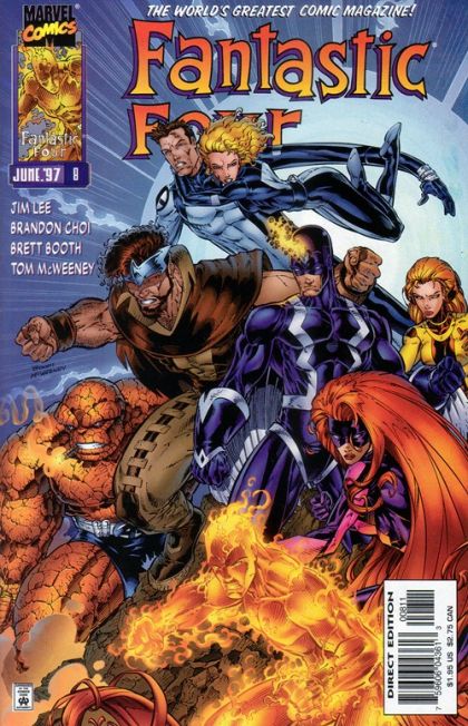 Fantastic Four, Vol. 2 The Ties That Bind |  Issue#8A | Year:1997 | Series: Fantastic Four | Pub: Marvel Comics | Direct Edition