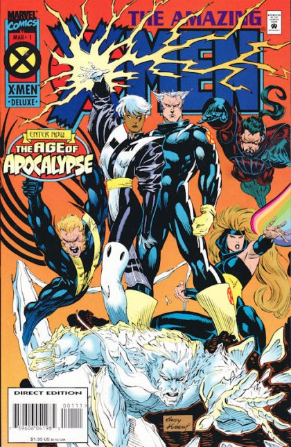 The Amazing X-Men, Vol. 1 Age of Apocalypse - The Crossing Guards |  Issue#1A | Year:1995 | Series: X-Men | Pub: Marvel Comics | Direct Deluxe Edition