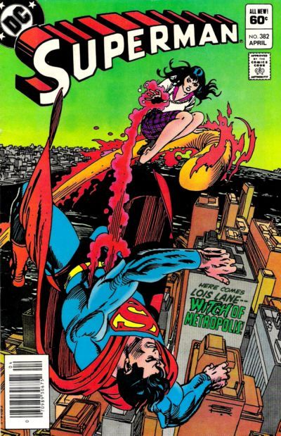 Superman, Vol. 1 Where Trouble Goes--Euphor Follows |  Issue#382B | Year:1983 | Series: Superman | Pub: DC Comics | Newsstand Edition