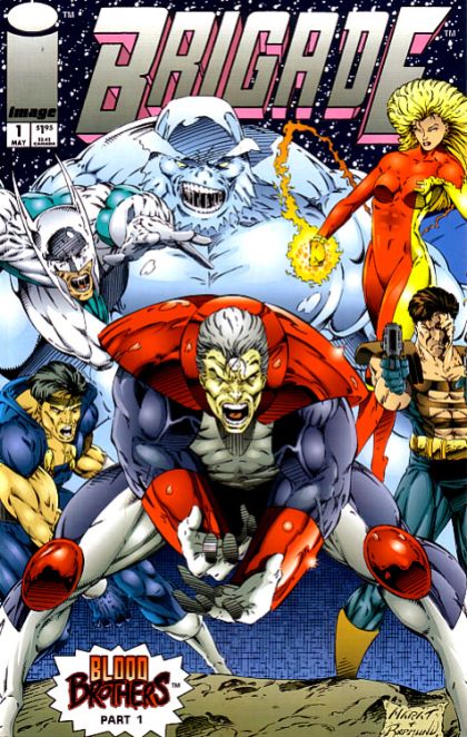 Brigade, Vol. 2 Blood Brothers - Part 1 |  Issue#1A | Year:1993 | Series:  | Pub: Image Comics | Direct Edition