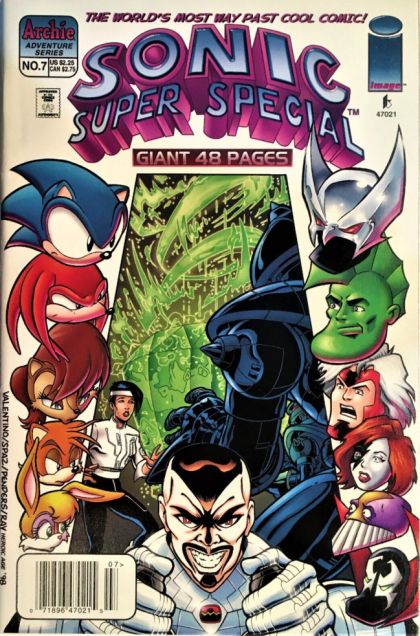 Sonic Super Special Parallel Paradigm |  Issue#7B | Year: | Series: Sonic The Hedgehog | Pub: Archie Comic Publications | Newsstand Edition