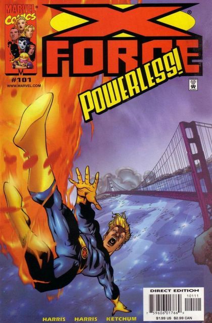 X-Force, Vol. 1 Games Without Frontiers, Learning To Fly |  Issue#101A | Year:2000 | Series: X-Force | Pub: Marvel Comics