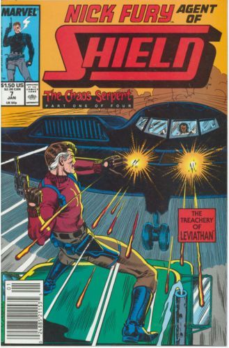 Nick Fury Agent of Shield, Vol. 4 The Chaos Serpent, Part 1 |  Issue#7 | Year:1990 | Series: Nick Fury - Agent of S.H.I.E.L.D. | Pub: Marvel Comics |