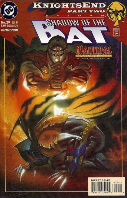 Batman: Shadow of the Bat Knight's End - Part 2: Manimal: Proving Ground |  Issue#29A | Year:1994 | Series: Batman | Pub: DC Comics | Direct Edition