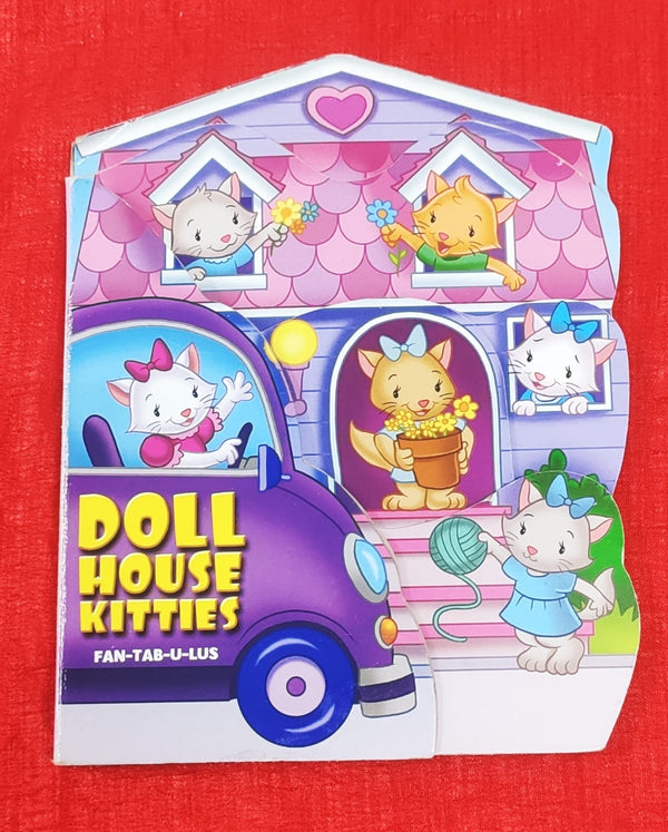 Doll house kitties | One Line Story  Book | For 0-2 Years Old | Board Book | SKU: 2405_101_A102