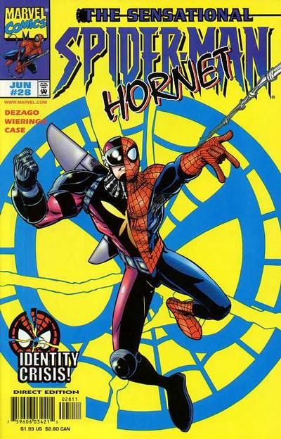 The Sensational Spider-Man, Vol. 1 Identity Crisis - Identity Crisis, Part 2: Hornet's Nest |  Issue#28A | Year:1998 | Series: Spider-Man | Pub: Marvel Comics | Direct Edition