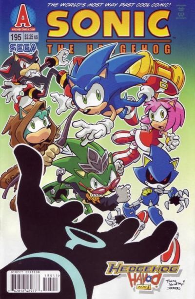 Sonic the Hedgehog, Vol. 2 Hedgehog Havoc, Part One |  Issue#195 | Year:2008 | Series: Sonic The Hedgehog | Pub: Archie Comic Publications |