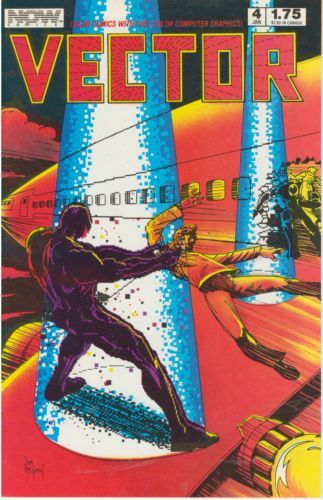 Vector Last Stand At Stonehenge |  Issue#4 | Year:1987 | Series:  | Pub: NOW Comics |