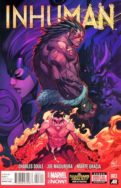 Inhuman Part 3: They Fall |  Issue#3A | Year:2014 | Series: Inhumans | Pub: Marvel Comics | Regular Joe Madureira Cover