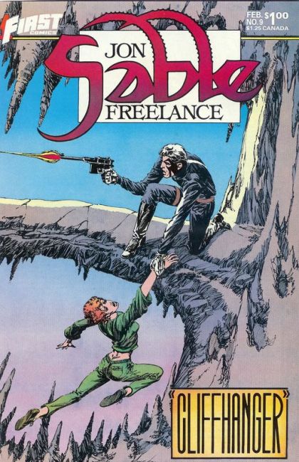 Jon Sable, Freelance Cliffhanger! |  Issue#9 | Year:1983 | Series: Jon Sable | Pub: First Comics |