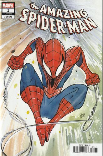 The Amazing Spider-Man, Vol. 6  |  Issue#1H | Year:2022 | Series: Spider-Man | Pub: Marvel Comics | Peach Momoko Variant