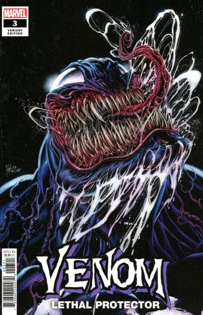 Venom: Lethal Protector, Vol. 2 Sins of Omission |  Issue#3B | Year:2022 | Series: Venom | Pub: Marvel Comics | Kyle Hotz Cover